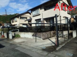 T様邸　フェンス設置工事(和田山町)