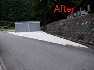 足立様邸　駐車場造成整備工事