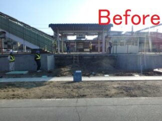 JR香呂駅　上屋新築工事（姫路市）