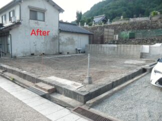 朝来市　Ｆ様邸　解体工事