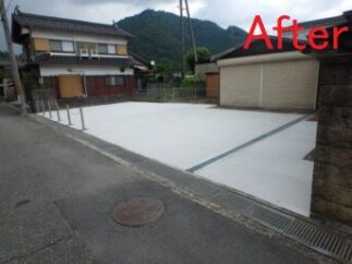 H様邸駐車場改修工事(生野町)