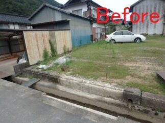 M様邸　舗装工事(山東町)