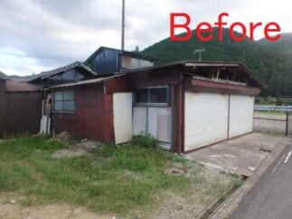 W様邸車庫解体工事(生野町)