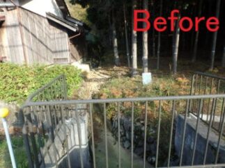 万日谷川河川災害復旧工事(生野町)