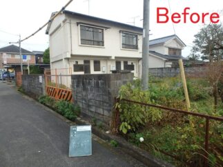 県立出石高等学校　高校教職員公舎解体工事（豊岡市出石町）