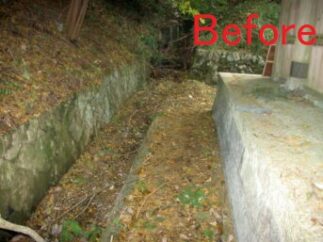 H神社様土砂撤去工事(生野町)